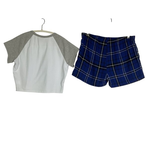 NWT/NWOT University of Kentucky Wildcats 2-piece set, Cropped Top, PJ Shorts - Picture 4 of 14